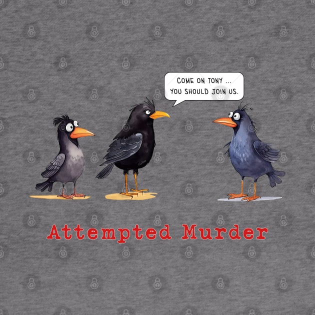 Attempted Murder, Crows by MythicLegendsDigital